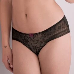 Slip Grossesse Allaitement ANITA Maternity Fleur Noir