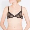 Soutien-Gorge Push-Up Souple YSE Amant Noir