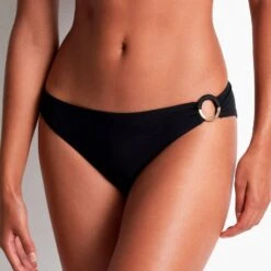 Aubade Bas Maillot Bain Slip Brésilien Secret Cove Noir