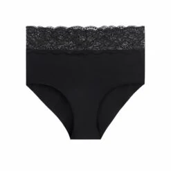 Aubade Culotte Haute Sweetessence Noir -Sous-vêtement Soldes Boutique 1600x1600 aubade culotte haute sweetessence noir p5 54 10082022