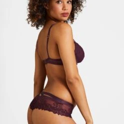 Aubade Femme Passion Shorty Saint-Tropez Wineberry -Sous-vêtement Soldes Boutique 1600x1600 aubade femme passion shorty saint tropez wineberry p4 51 10082022