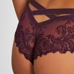 Aubade Femme Passion Shorty Saint-Tropez Wineberry -Sous-vêtement Soldes Boutique 1600x1600 aubade femme passion shorty saint tropez wineberry p5 51 10082022