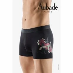 Aubade Men Boxer True Love Rose -Sous-vêtement Soldes Boutique 1600x1600 aubade men boxer true love noir p6 19 27122021