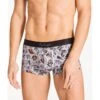 Aubade Men Boxer Trunk Homme Grey Art