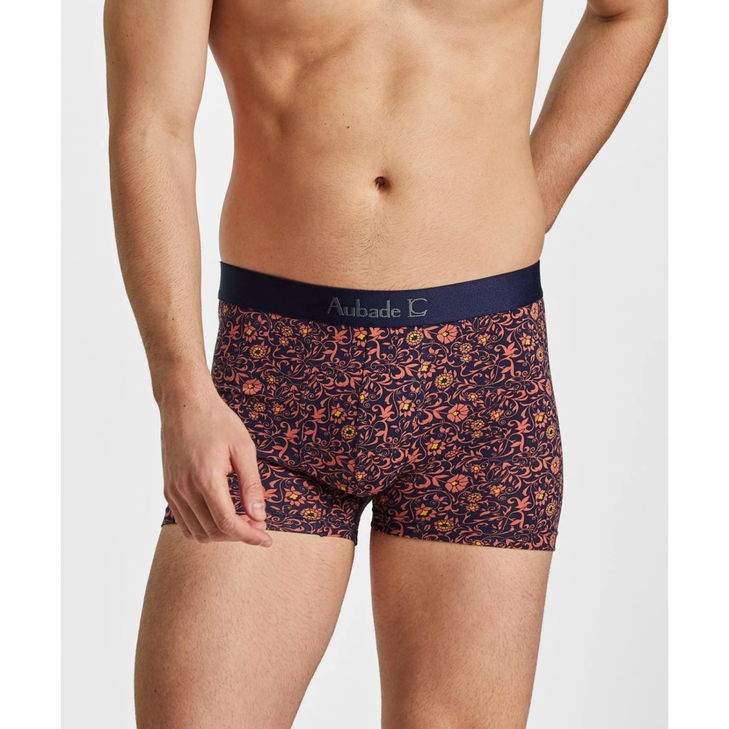 Boxer Aubade X Camille Lacourt Botanique 1 Boxer Aubade X Camille Lacourt Botanique