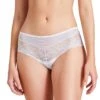 Aubade Shorty Saint Tropez Fleur De Tattoo Blanc