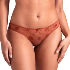 Aubade Softessence Slip Brésilien Terracotta