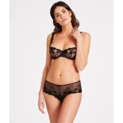 Aubade Softessence Shorty St Tropez Noir -Sous-vêtement Soldes Boutique 1600x1600 aubade softessence st tropez noire p3 42 06092021