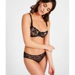 Aubade Softessence Tanga Noir -Sous-vêtement Soldes Boutique 1600x1600 aubade softessence tanga noire p2 22 06092021