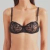 Aubade Soutien-Gorge Corbeille Au Bal De Flore Noir