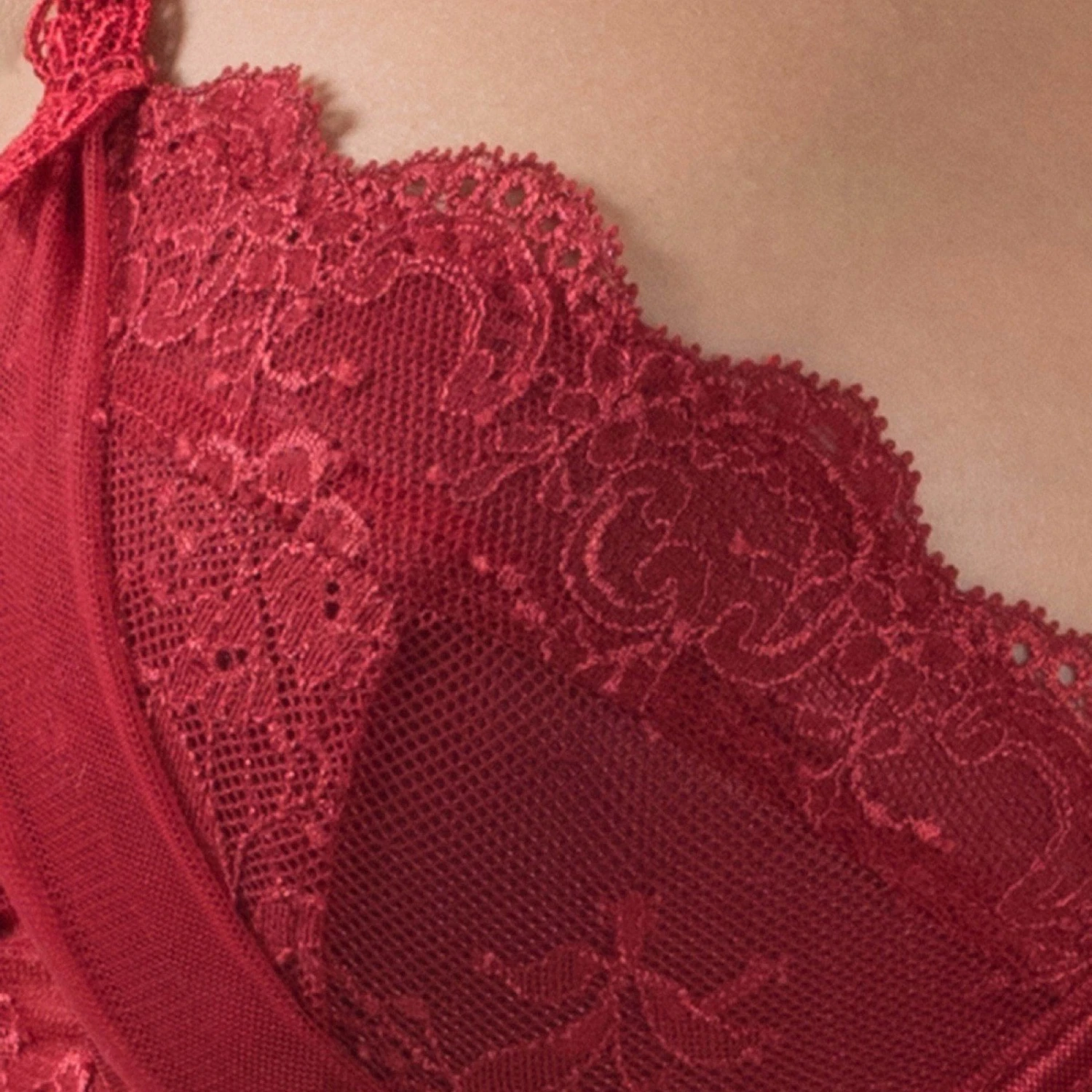 Aubade Soutien-Gorge Push-Up Aubade à L'Amour Rouge Darling 2 Aubade Soutien-Gorge Push-Up Aubade à L'Amour Rouge Darling – Image 2