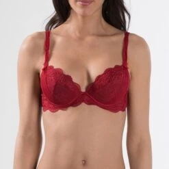 Aubade Soutien-Gorge Push-Up Aubade à L'Amour Rouge Darling