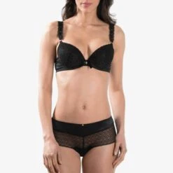 Aubade Soutien-Gorge Push-Up Femme Aubade Noir -Sous-vêtement Soldes Boutique 1600x1600 aubade soutien gorge push up femme aubade noir p2 42 16072018