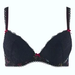 Aubade Soutien-Gorge Push-Up Reine Des Prés Réglisse -Sous-vêtement Soldes Boutique 1600x1600 aubade soutien gorge push up reine des pres reglisse p4 57 03022020