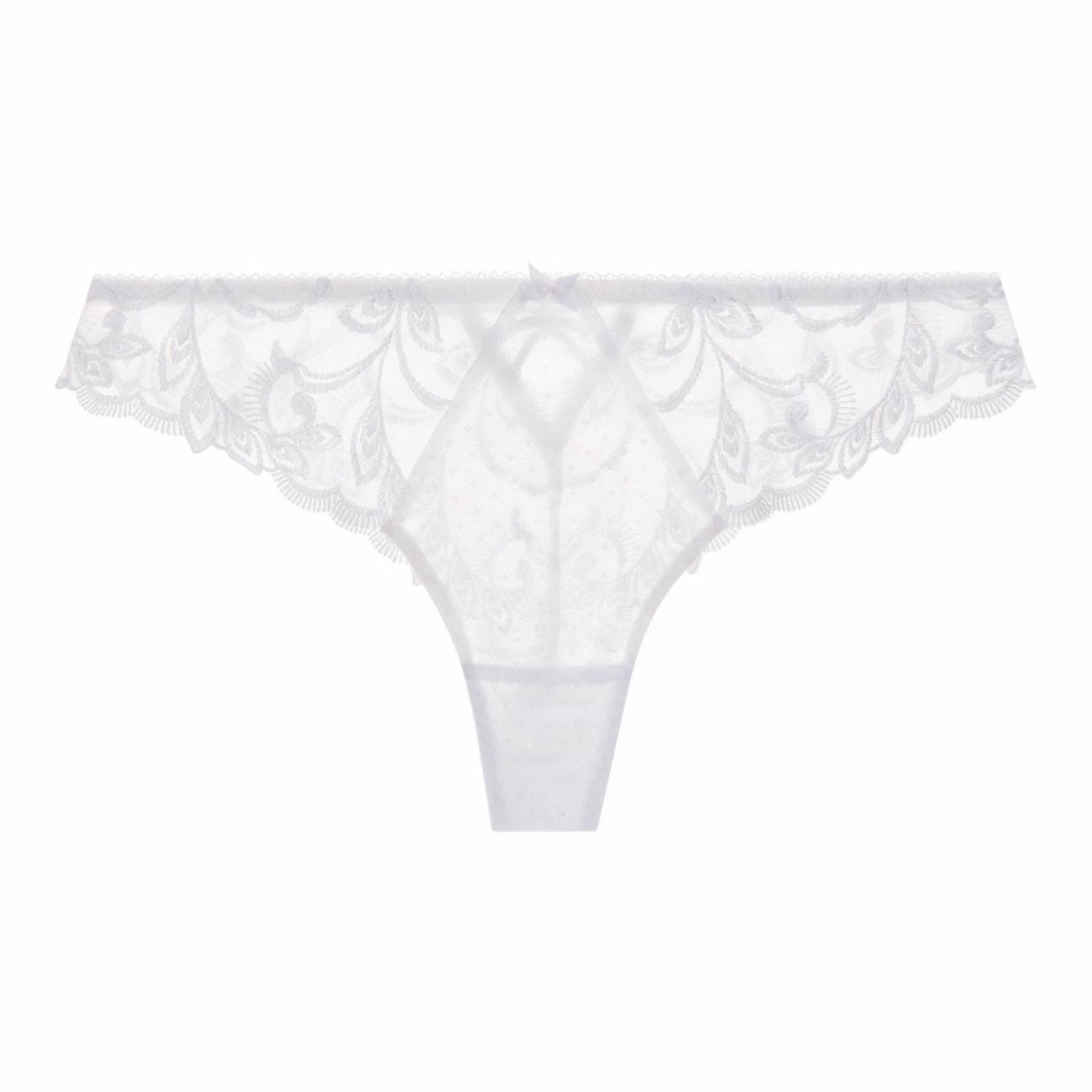 Aubade Tanga Au Bal De Flore Blanc 5 Aubade Tanga Au Bal De Flore Blanc – Image 5