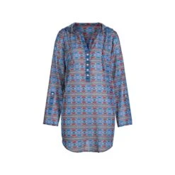 ANITA Blouse De Plage Rosa Faia Mangaia Bleu -Sous-vêtement Soldes Boutique 1600x1600 blouse de plage rosa faia mangaia bleu p2 46 28022018