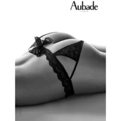 Boite à Désir AUBADE Culotte Cheeky Noir