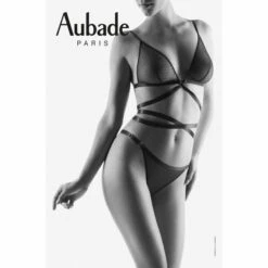 Boite à Désir AUBADE Jeux De Nuit Triangle Sans Armature Et Slip Mini-cur