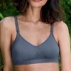 Brassière Allaitement Seamless Avec Coques ANITA Gris Obscur