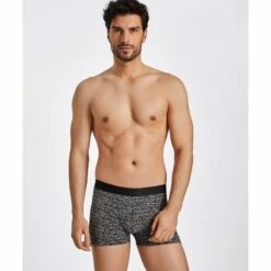 Duo Boxers AUBADE MEN Love Letters Et Uni Noir -Sous-vêtement Soldes Boutique 1600x1600 duo boxers aubade men love letters et uni noir p2 15 21072022