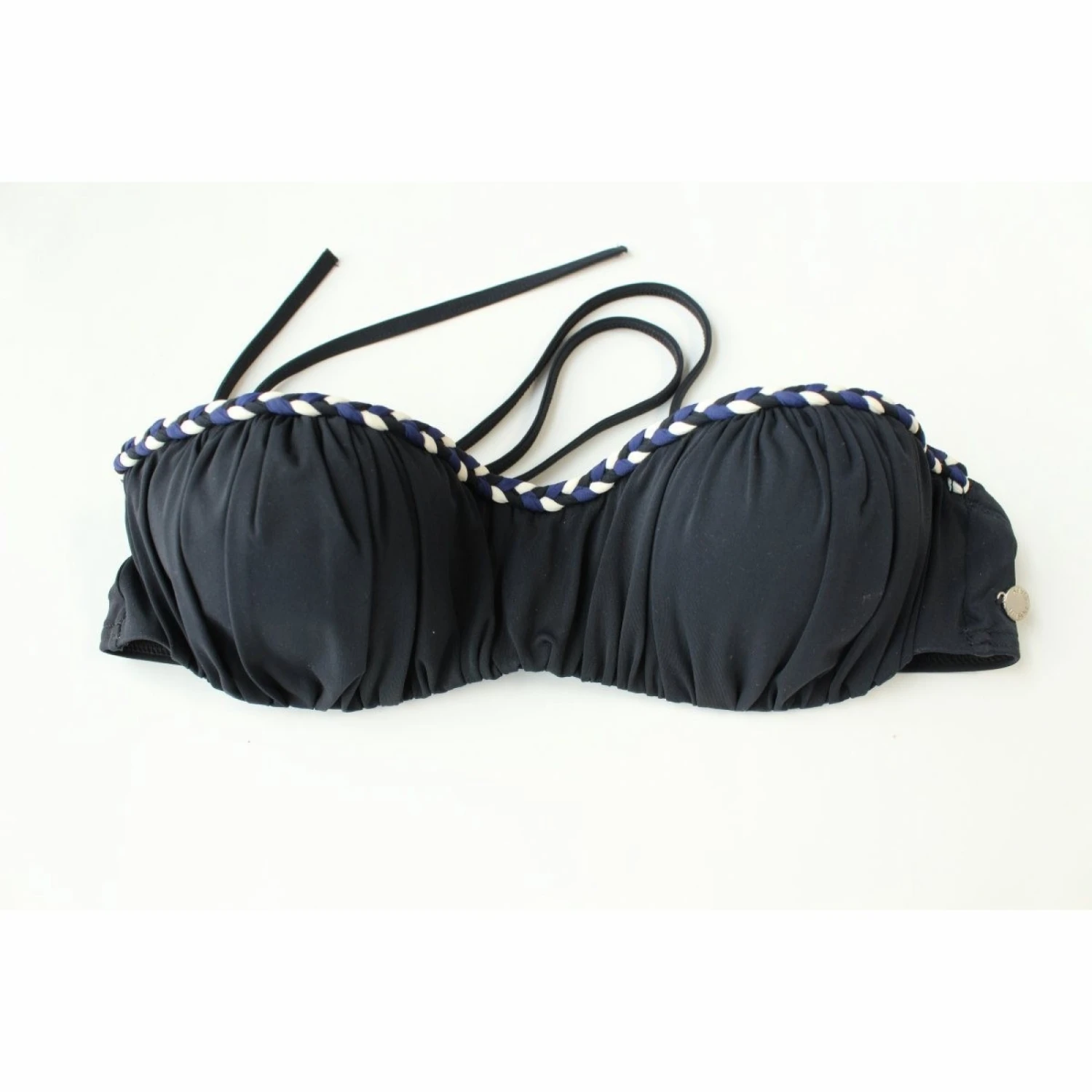 LEJABY Maillot De Bain Bandeau Corfou Bleu Marine 1 LEJABY Maillot De Bain Bandeau Corfou Bleu Marine