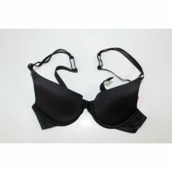 LEJABY Soutien-Gorge Balconnet Gloss Noir