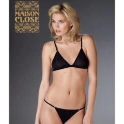 Maison Close Soutien-Gorge Triangle Bellevue Noir -Sous-vêtement Soldes Boutique 1600x1600 maison close soutien gorge triangle bellevue noir p2 42 15042016