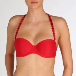 MARIE JO L'AVENTURE Soutien-Gorge Balconnet Rembourré Tom Scarlet -Sous-vêtement Soldes Boutique 1600x1600 marie jo l aventure soutien gorge balconnet rembourre tom scarlet p2 11 05032019