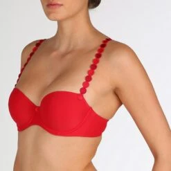 MARIE JO L'AVENTURE Soutien-Gorge Balconnet Rembourré Tom Scarlet -Sous-vêtement Soldes Boutique 1600x1600 marie jo l aventure soutien gorge balconnet rembourre tom scarlet p3 11 05032019