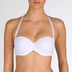 MARIE JO L'AVENTURE Soutien-Gorge Bandeau Tom Blanc -Sous-vêtement Soldes Boutique 1600x1600 marie jo l aventure soutien gorge bandeau tom blanc p3 18 05032019