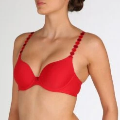 MARIE JO L'AVENTURE Soutien-Gorge Rembourré Forme Coeur Tom Scarlet -Sous-vêtement Soldes Boutique 1600x1600 marie jo l aventure soutien gorge rembourre forme coeur tom scarlet p2 18 05032019