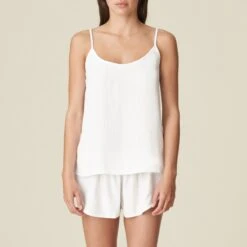 Marie Jo Pyjama Court Delphine Blanc