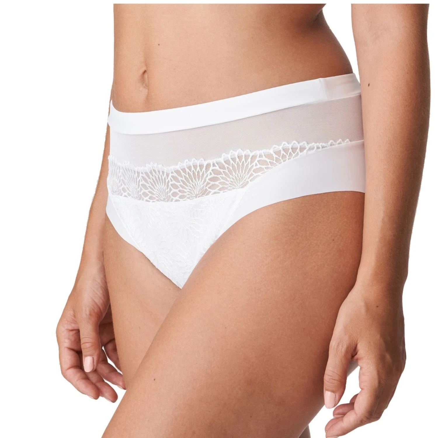 PRIMADONNA Slip Taille Haute Sophora Blanc 2 PRIMADONNA Slip Taille Haute Sophora Blanc – Image 2