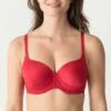 PRIMADONNA TWIST Soutien-Gorge Rembourré Forme Cur Bonnet Profond I Do Scarlet