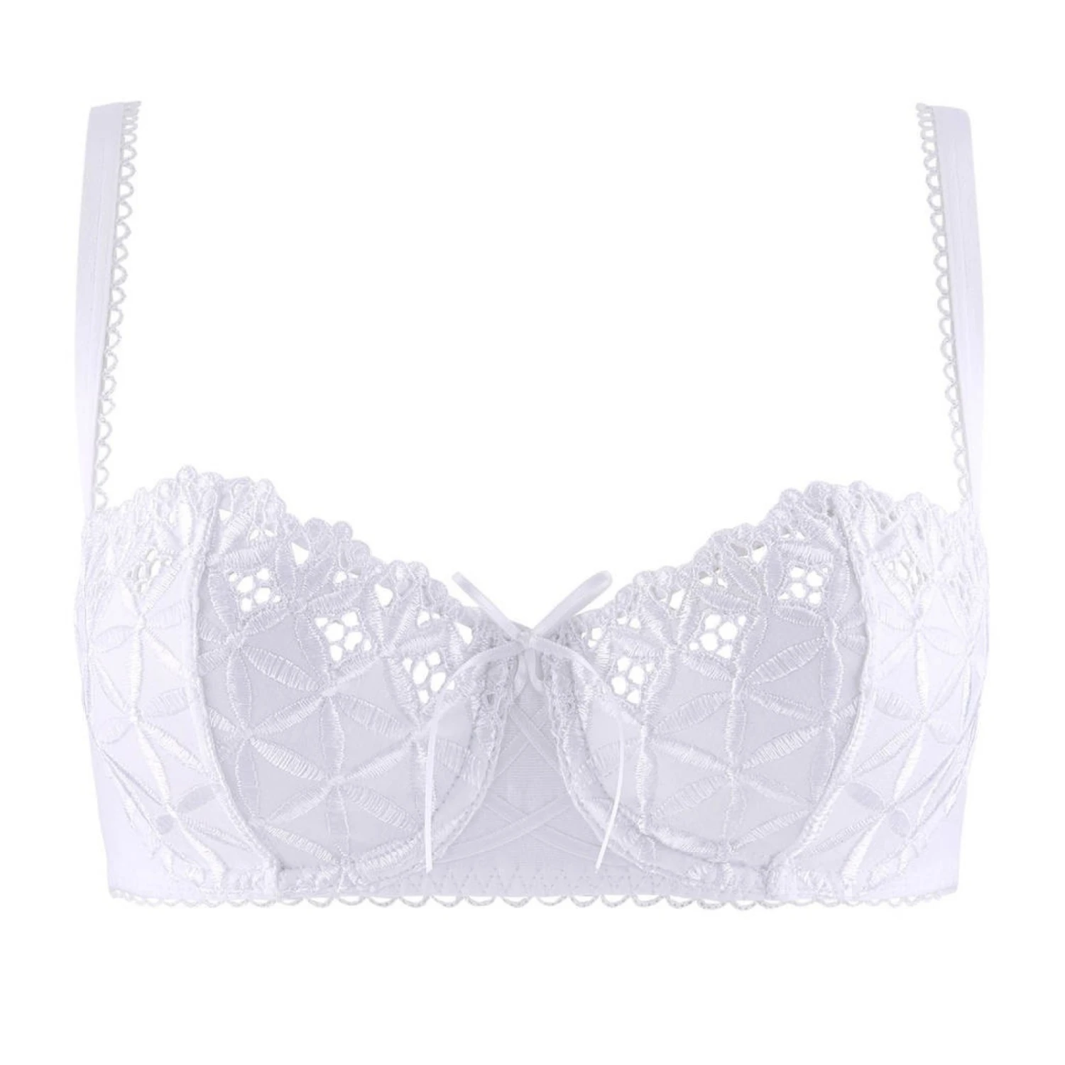 Soutien-gorge Corbeille AUBADE Bahia & Moi Blanc 7 Soutien-gorge Corbeille AUBADE Bahia & Moi Blanc – Image 7