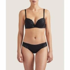 Soutien-gorge Plunge Coussinet AUBADE Bahia & Moi Noir -Sous-vêtement Soldes Boutique 1600x1600 soutien gorge plunge coussinet aubade bahia moi noir p2 38 06072020