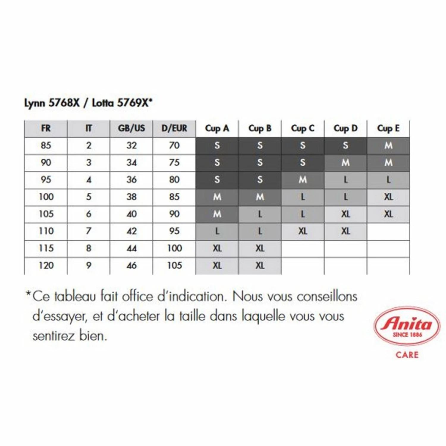 Soutien-gorge Prothèse ANITA Care Lotta Noir 4 Soutien-gorge Prothèse ANITA Care Lotta Noir – Image 4