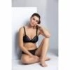 Soutien-Gorge Sans Armatures Rosa Faia Emily Noir
