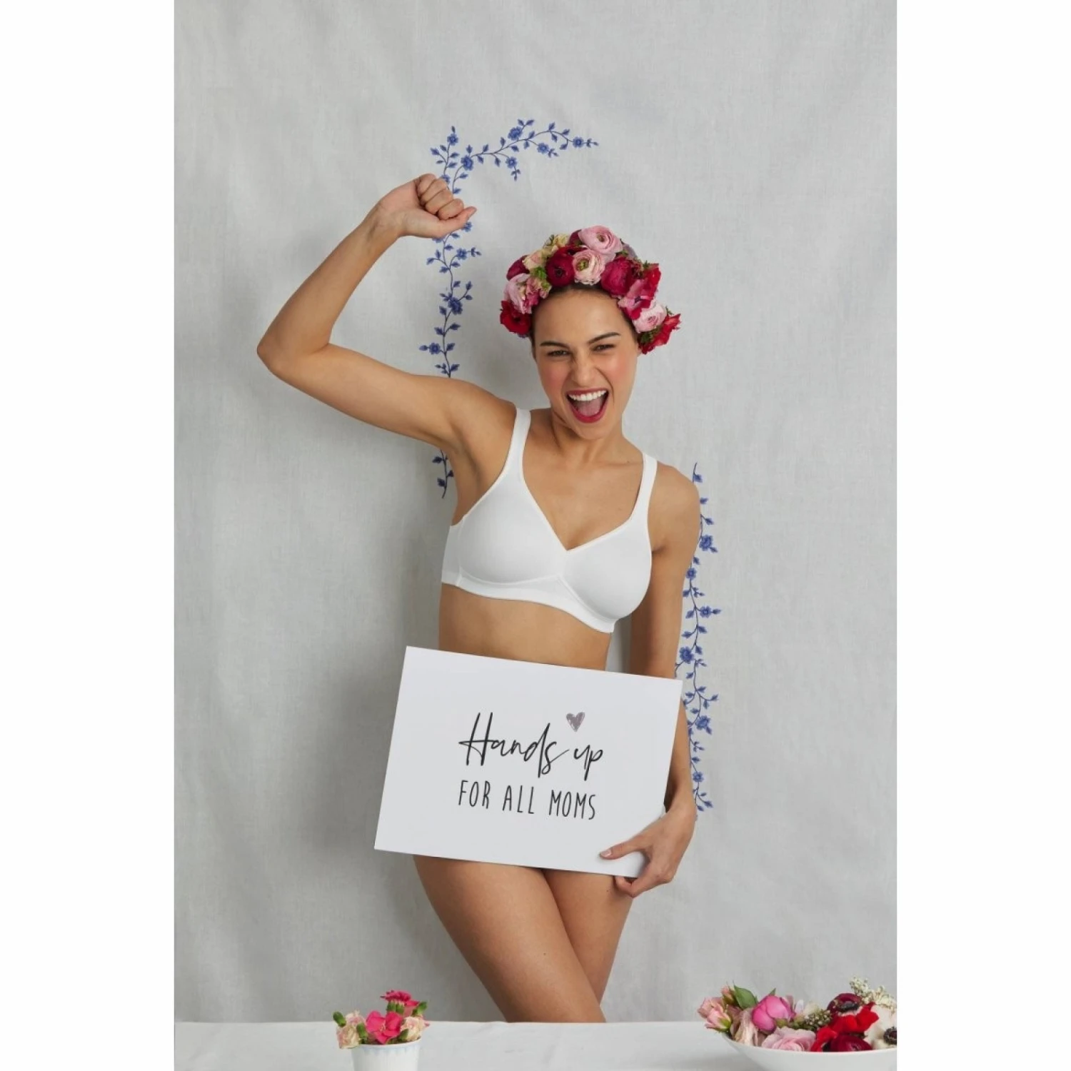 Soutien-Gorge Sans Armatures Rosa Faia Twin Blanc 5 Soutien-Gorge Sans Armatures Rosa Faia Twin Blanc – Image 5