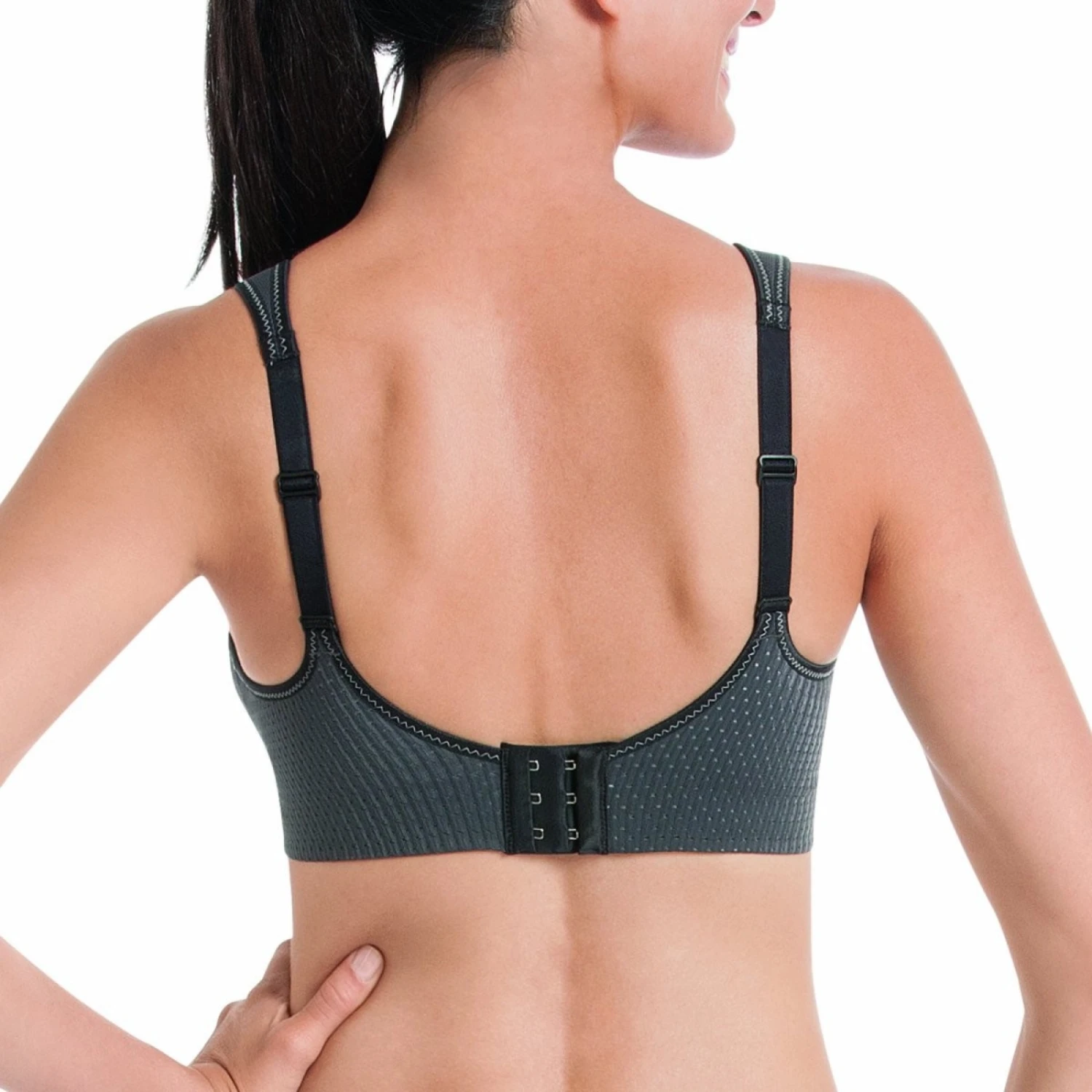 Soutien-Gorge Sport ANITA Active Air Control Anthracite 2 Soutien-Gorge Sport ANITA Active Air Control Anthracite – Image 2