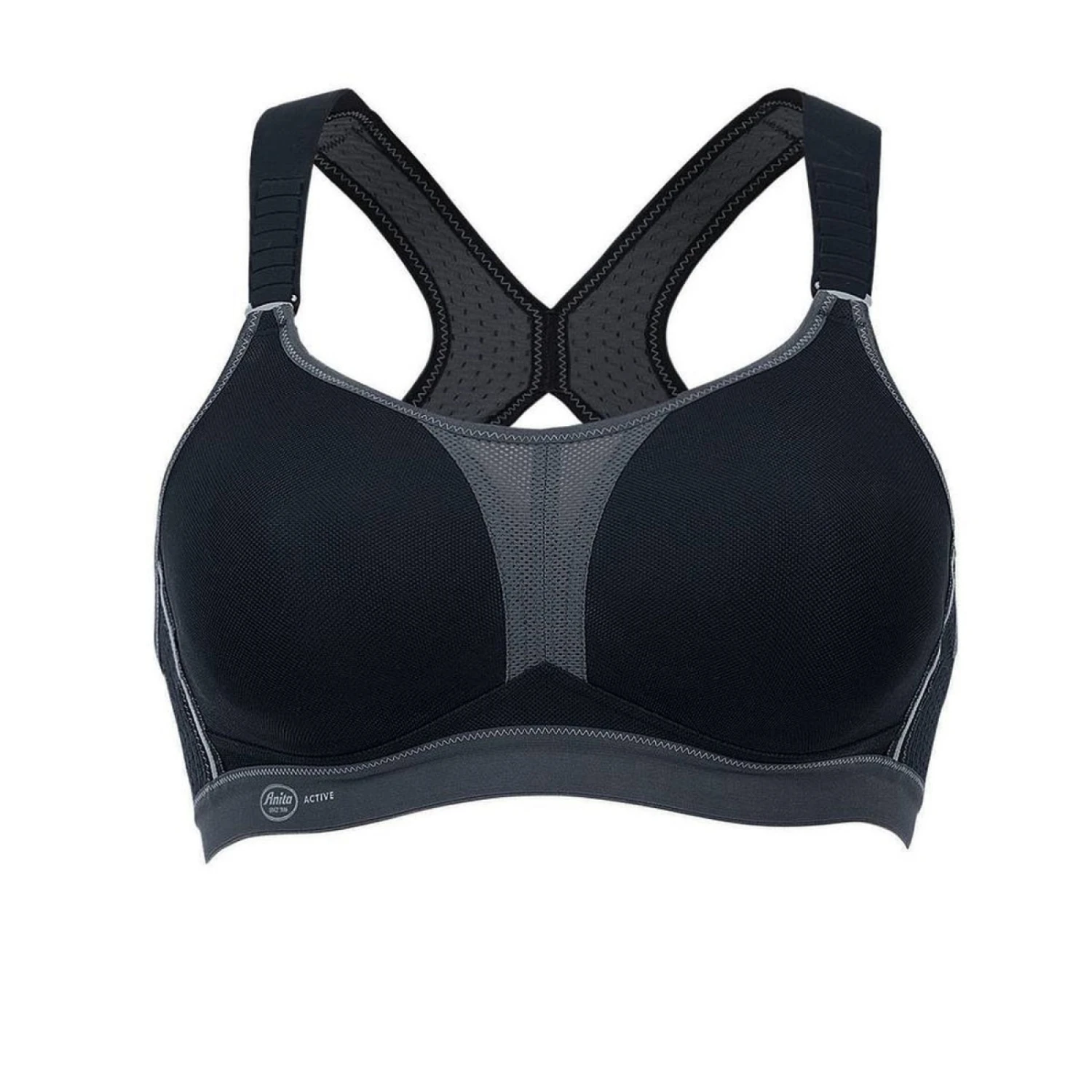 Soutien-Gorge Sport ANITA Active DynamiX Star Noir Anthracite 4 Soutien-Gorge Sport ANITA Active DynamiX Star Noir Anthracite – Image 4