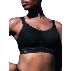 Soutien-Gorge Sport ANITA Active Extreme Control Noir Doré